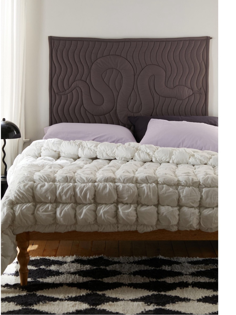 NWT Urban Outfitters Quilted Snake Tapestry